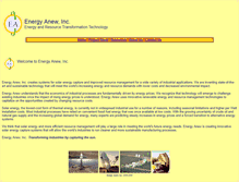 Tablet Screenshot of energyanew.com